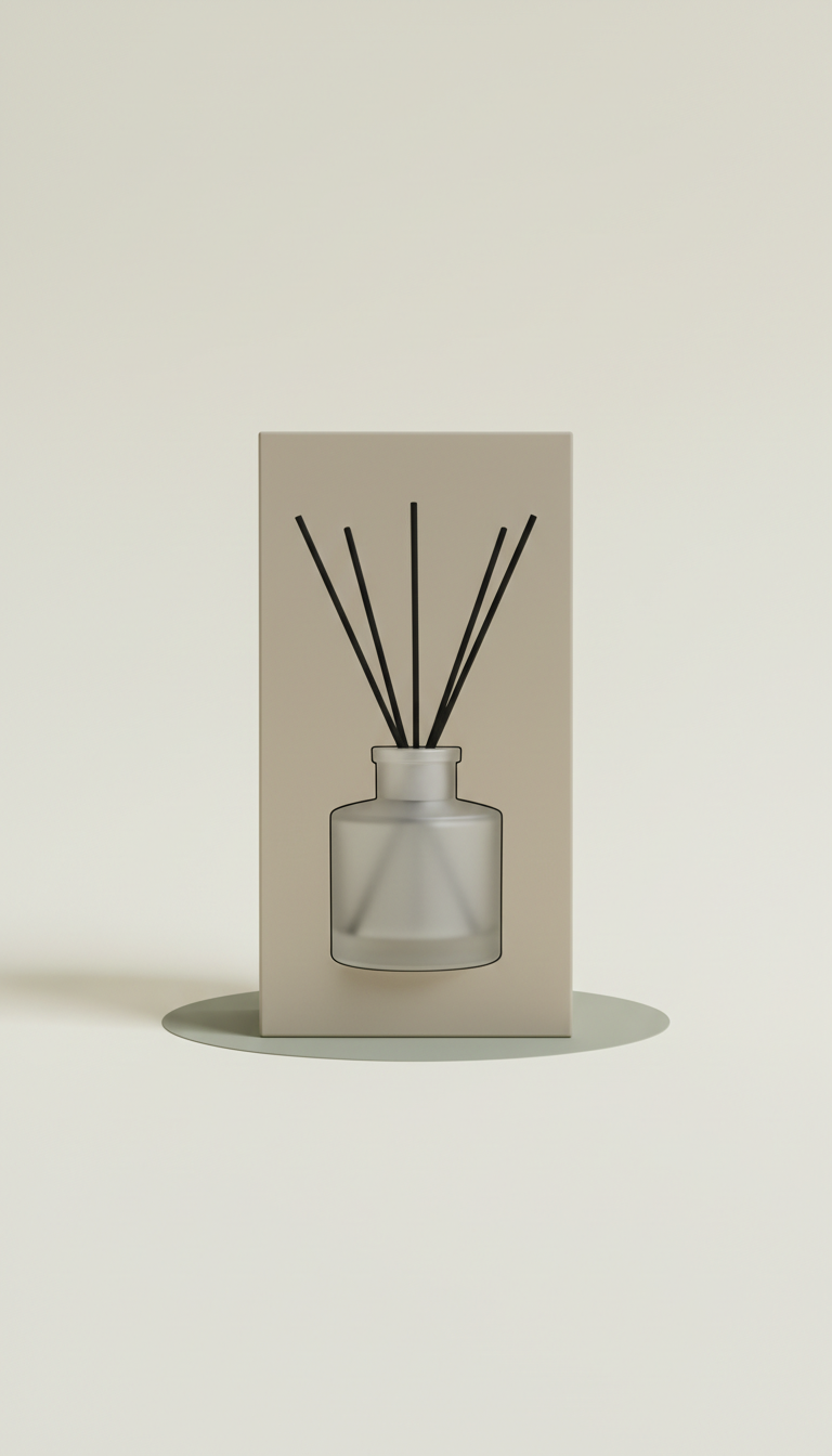 Reed Diffuser in Matte Packaging